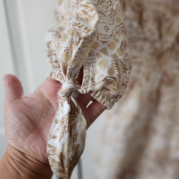 Lilly Pulitzer Abralynn Linen Shirtdress SAND BAR PALM BEACH PARADISE - Picture 6 of 10